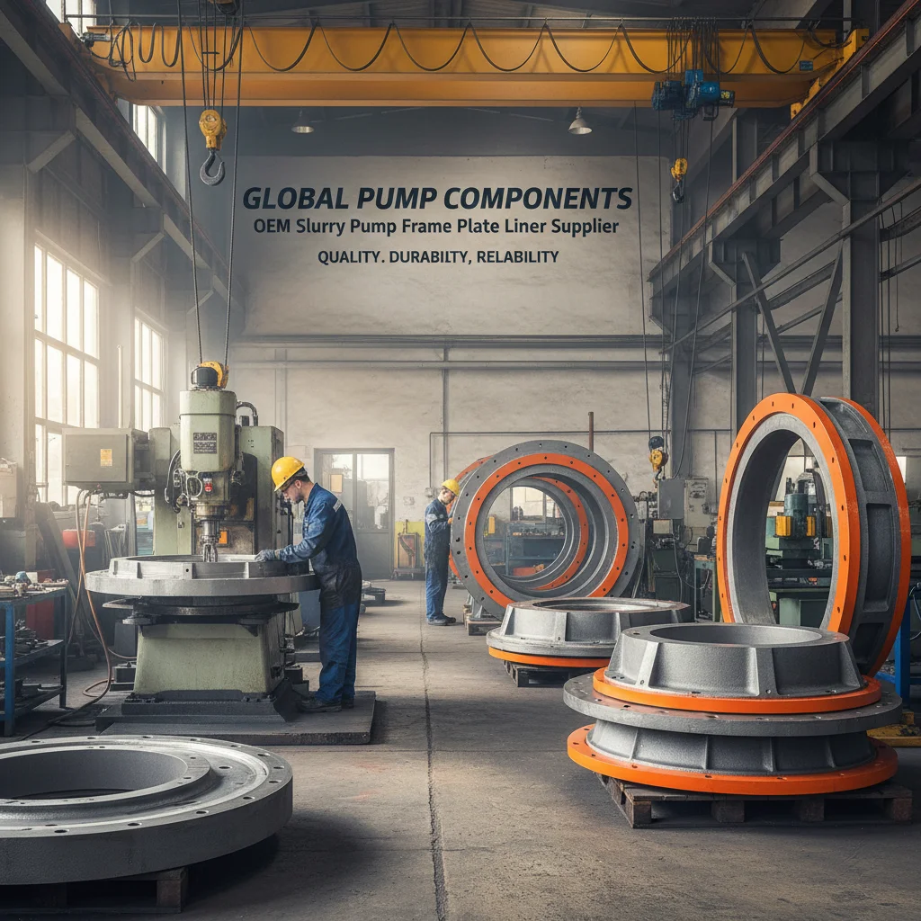 Quality OEM Slurry Pump Frame Plate Liner Supplier for Enhanced Durability