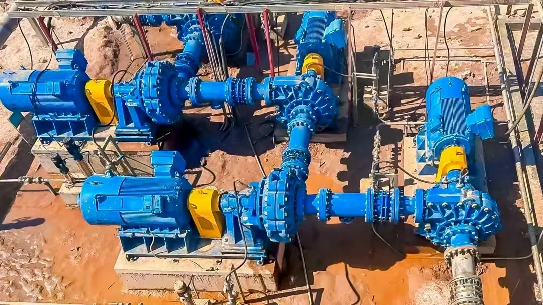 Series and Parallel Operation Modes for Slurry Pumps