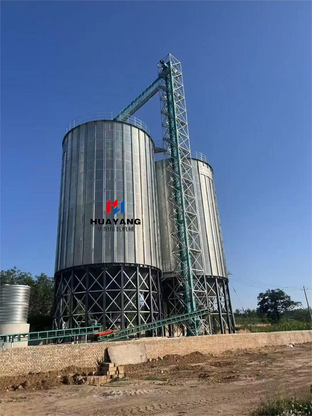 1000t Storage Grain Silo Sheet Roll Forming Machine