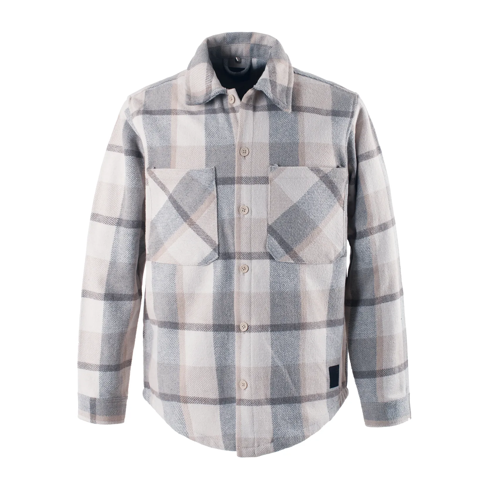 Men’s Yarn Dyed Flannel Fashion Casual Shirt for Work Wear